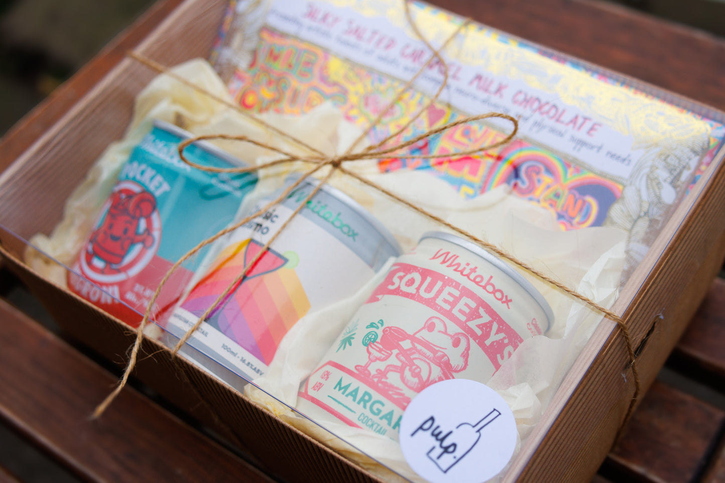 THE 'ONE CHOC, THREE COCKS' BOX