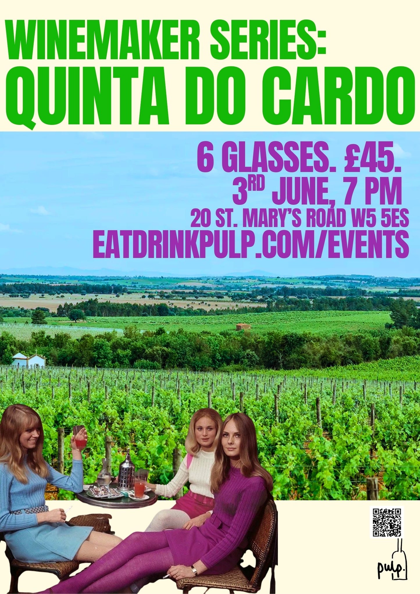 Winemaker Series: Quinto Do Cardo Portuguese - Exclusive Wine Tasting Experience London