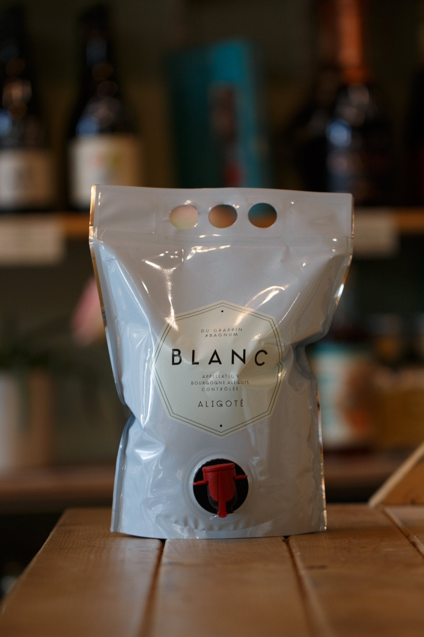 Bagnum Blanc Du Grappin 1.5L - Aligoté Wine, Organic, Vegan, Fresh & Mineral Burgundy, France NV - Pulp