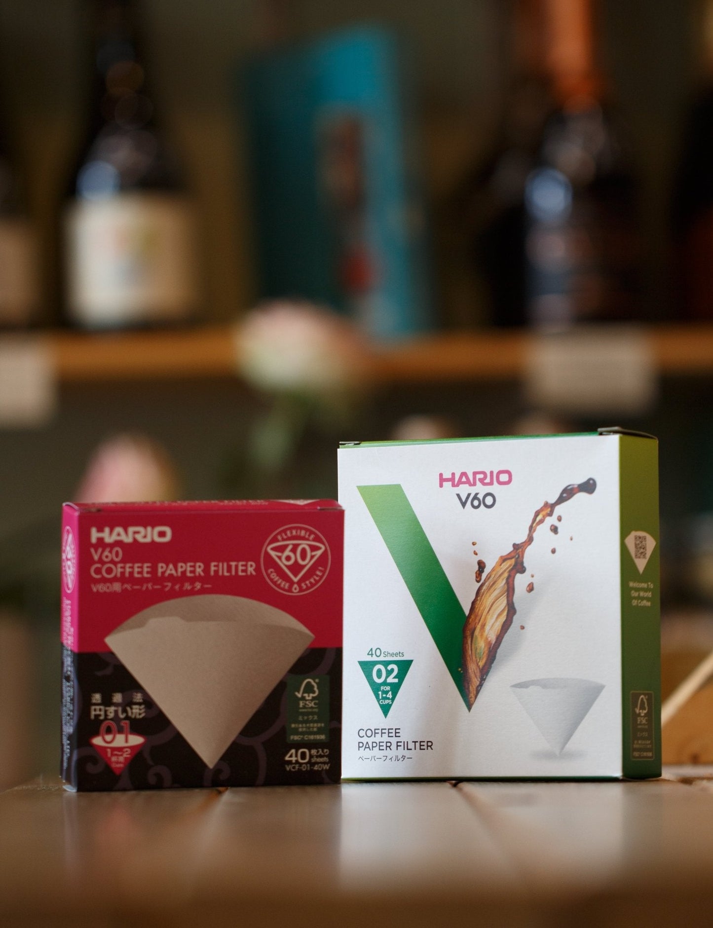 HARIO V60 Coffee Filter Papers - Pulp