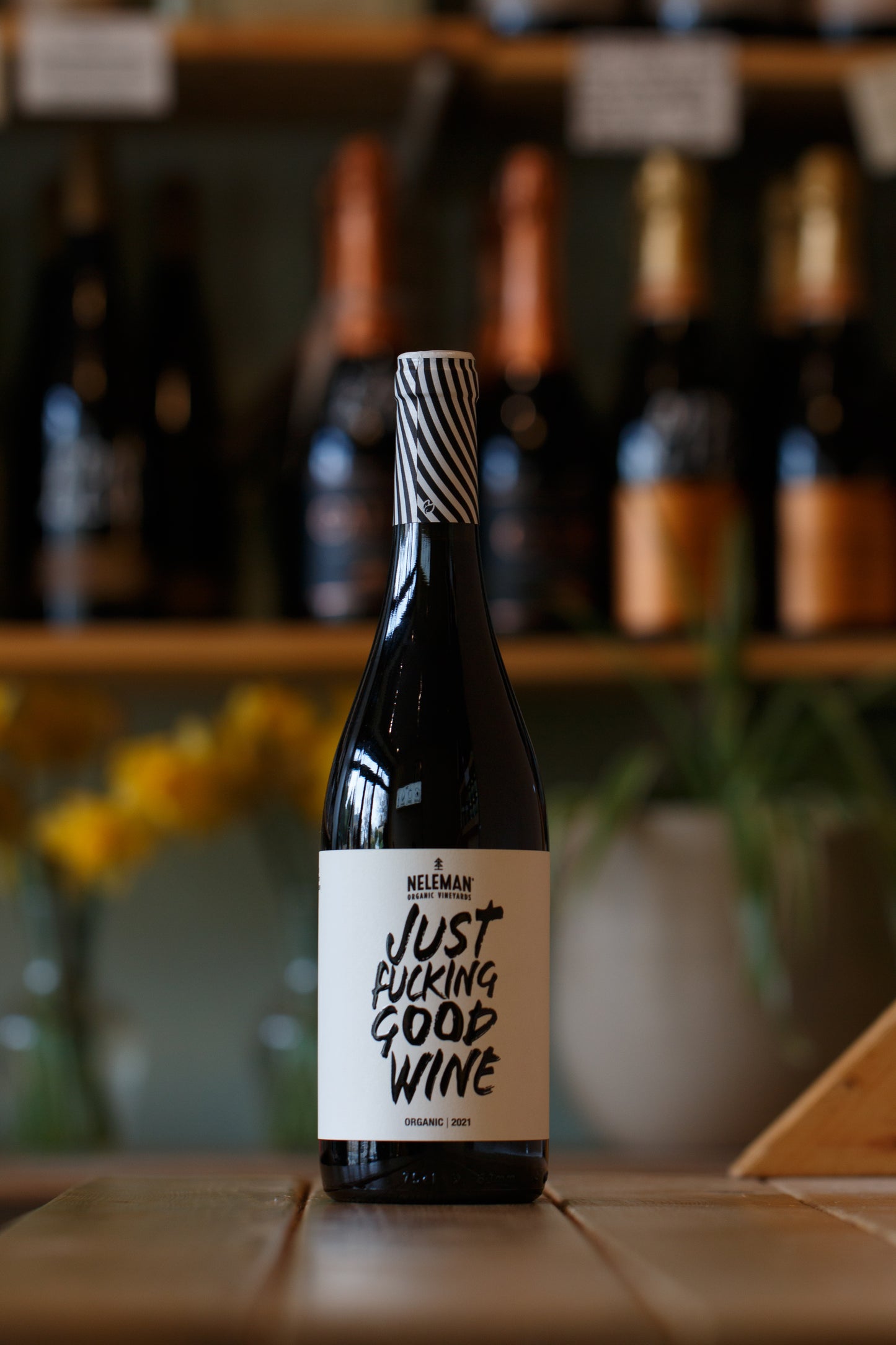 JUST FUCKING GOOD WINE, RED, NELEMANS, VALENCIA, SPAIN, NV