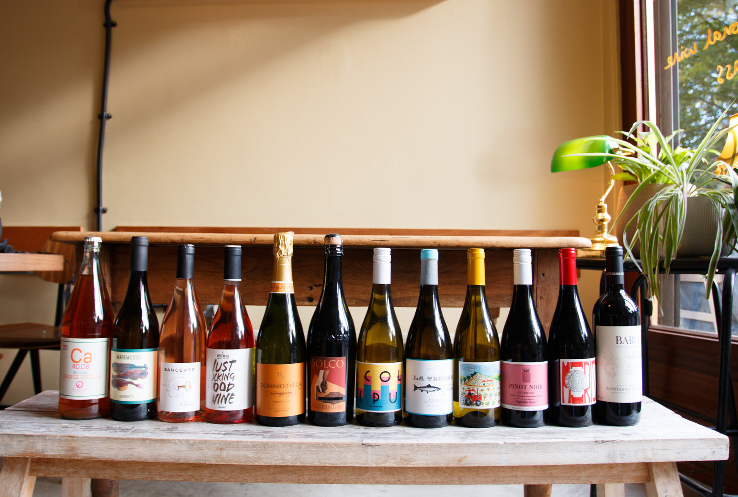 Pulp wine shop in Ealing showcasing natural wines and curated bottles