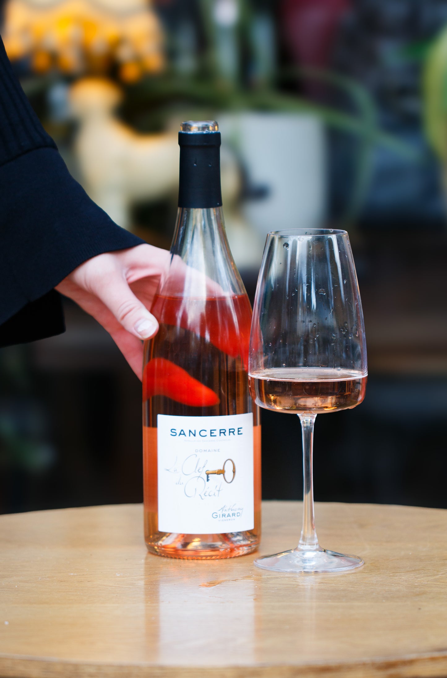 LA CLEF DU RECIET SANCERRE ROSÉ, ANTHONY GIRARD, SANCERRE LOIRE VALLEY, FRANCE, 2023