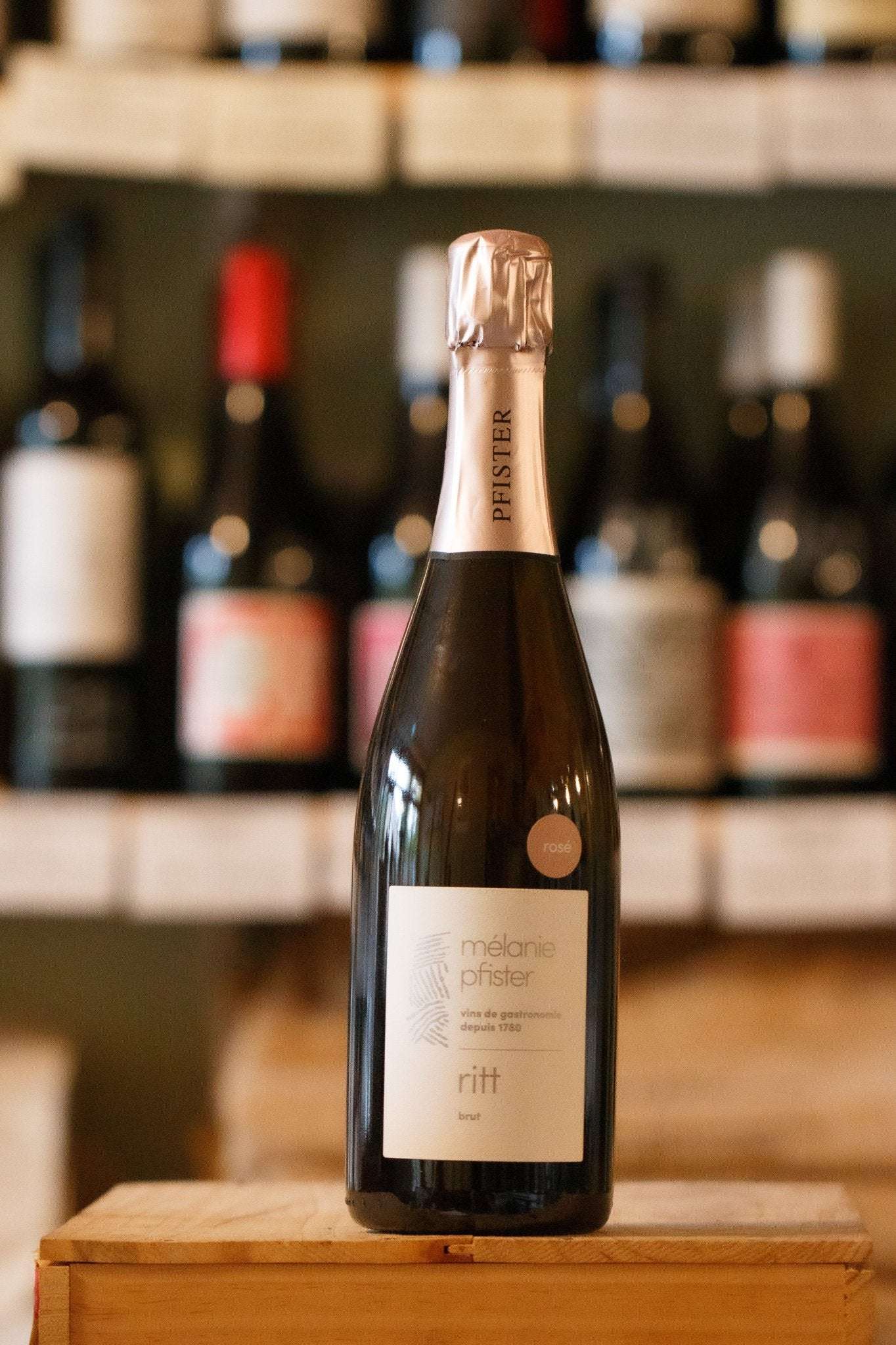 CREMANT D’ALSACE ‘RITT’ ROSE BRUT, MÉLANIE PFISTER, ALSACE, FRANCE, NV. - Pulp