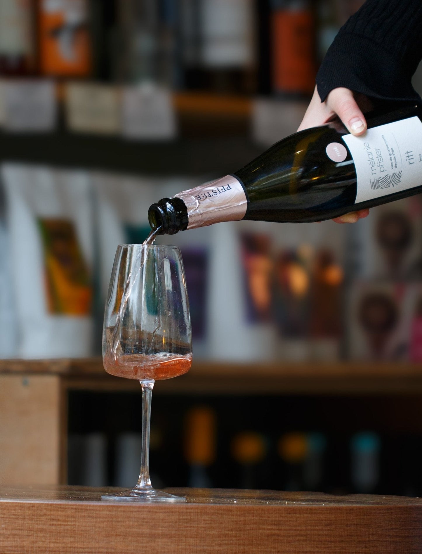 CREMANT D’ALSACE ‘RITT’ ROSE BRUT, MÉLANIE PFISTER, ALSACE, FRANCE, NV. - Pulp