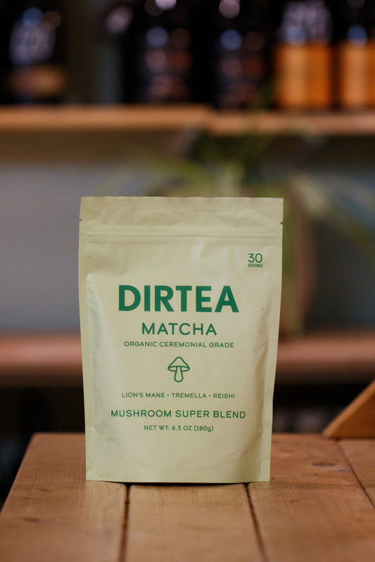 DIRTEA MATCHA MUSHROOM SUPER BLEND