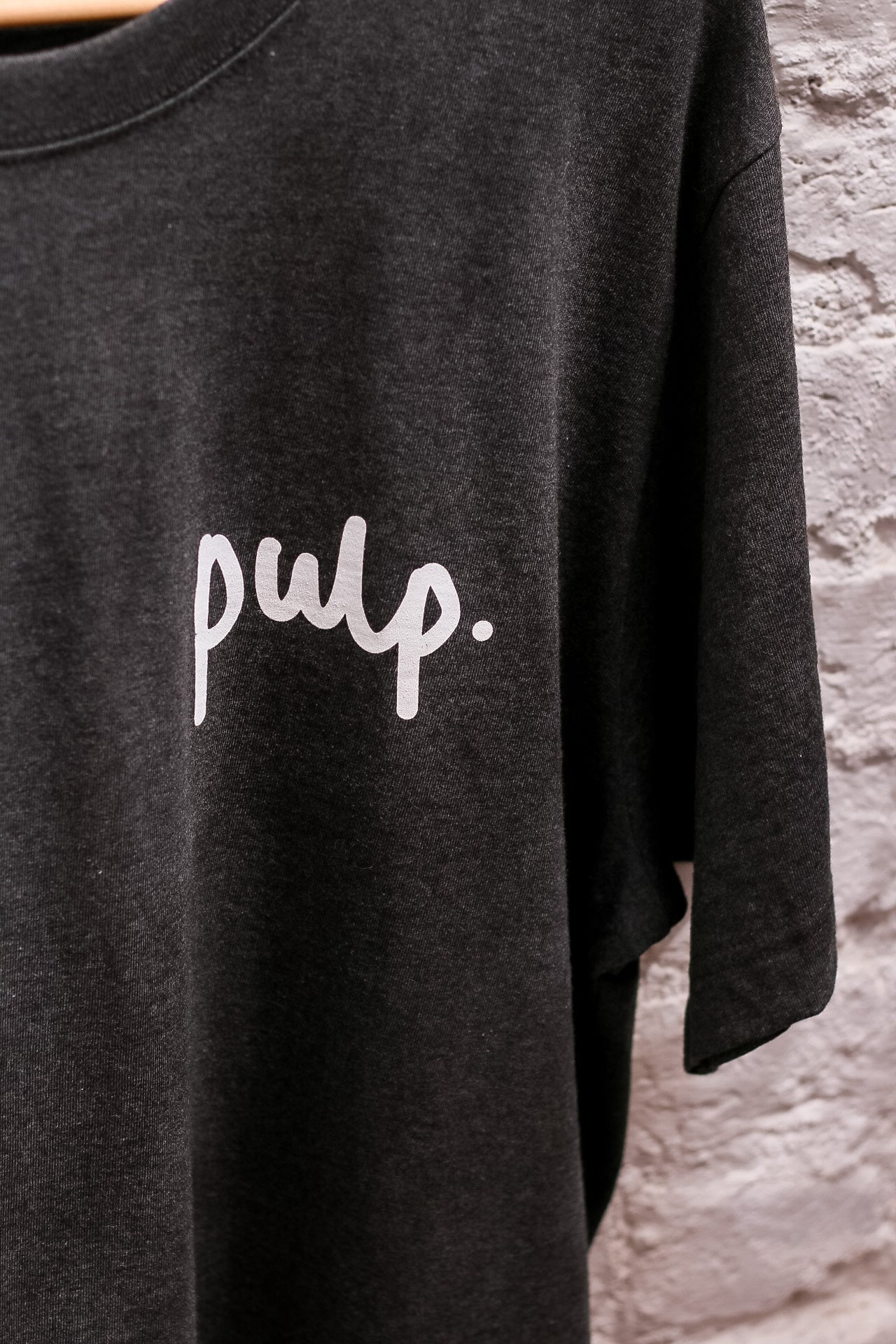 PULP Grey Scrollsant Graphic T-Shirt | Unisex Cotton Tee