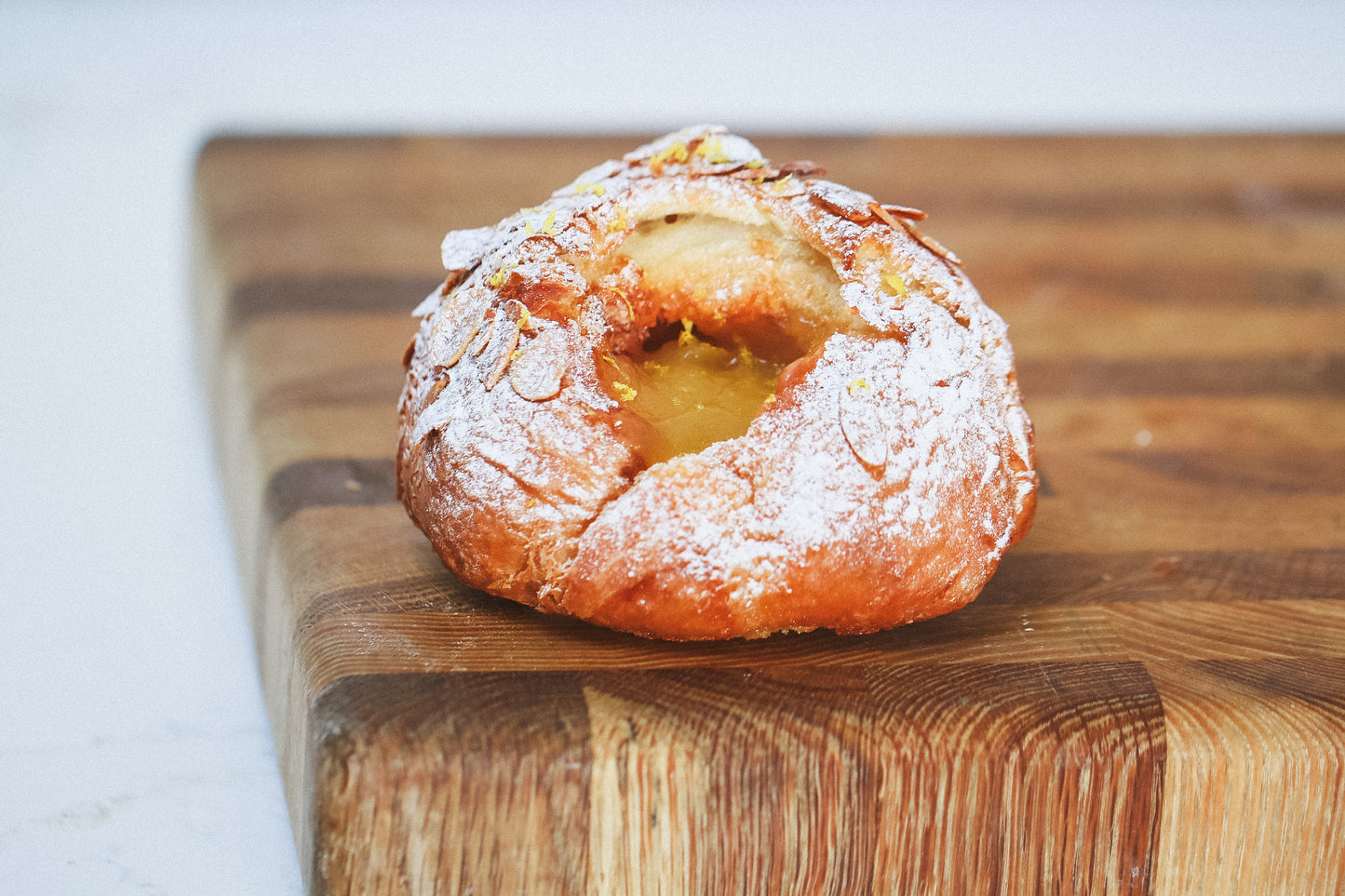 Lemon Curd & Almond Scrollsant
