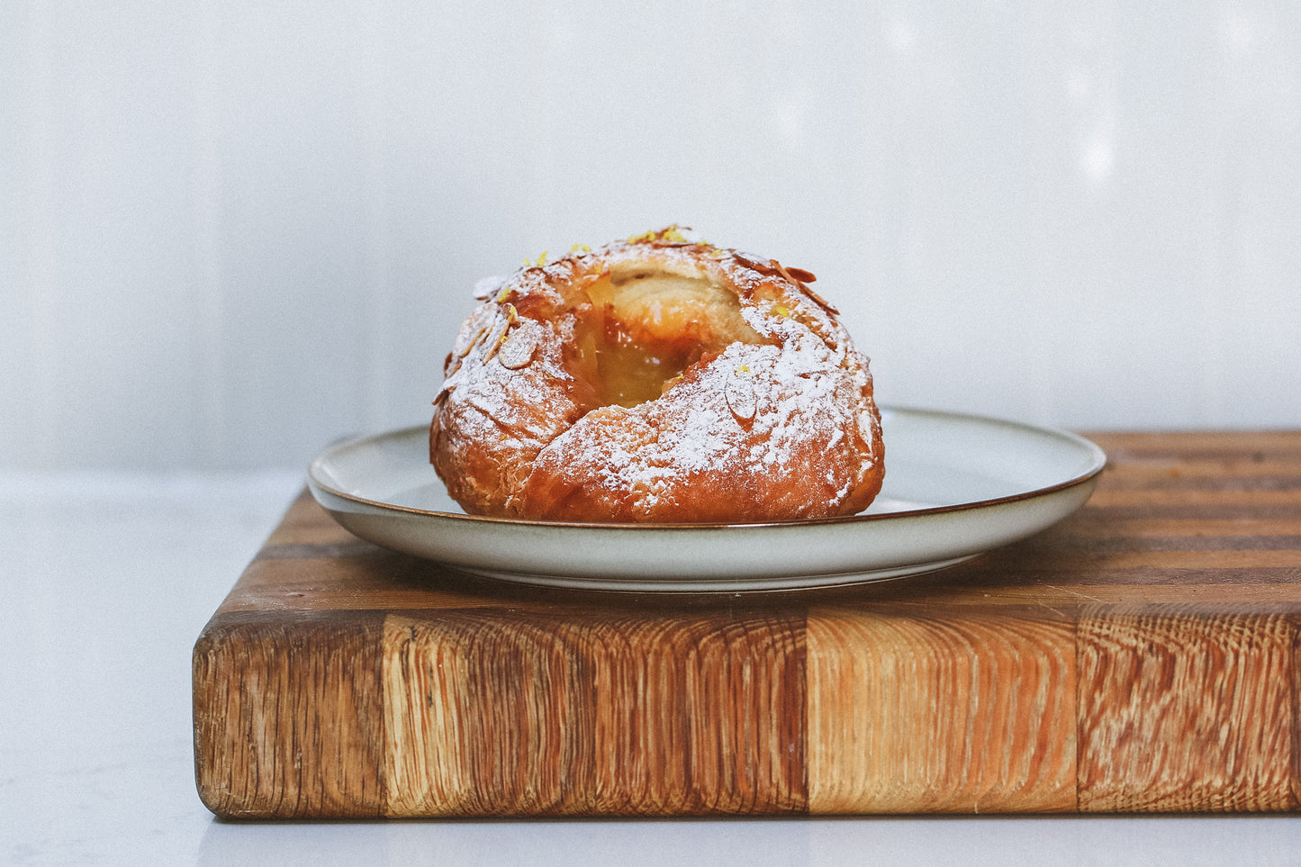 Lemon Curd & Almond Scrollsant