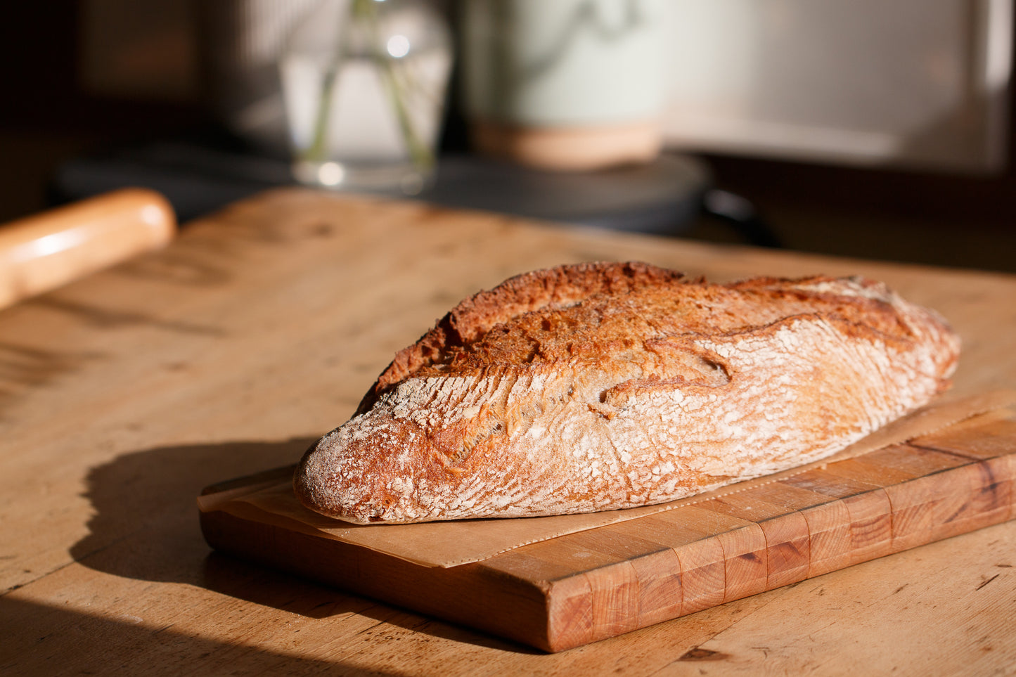 Rustic Buckwheat Sourdough