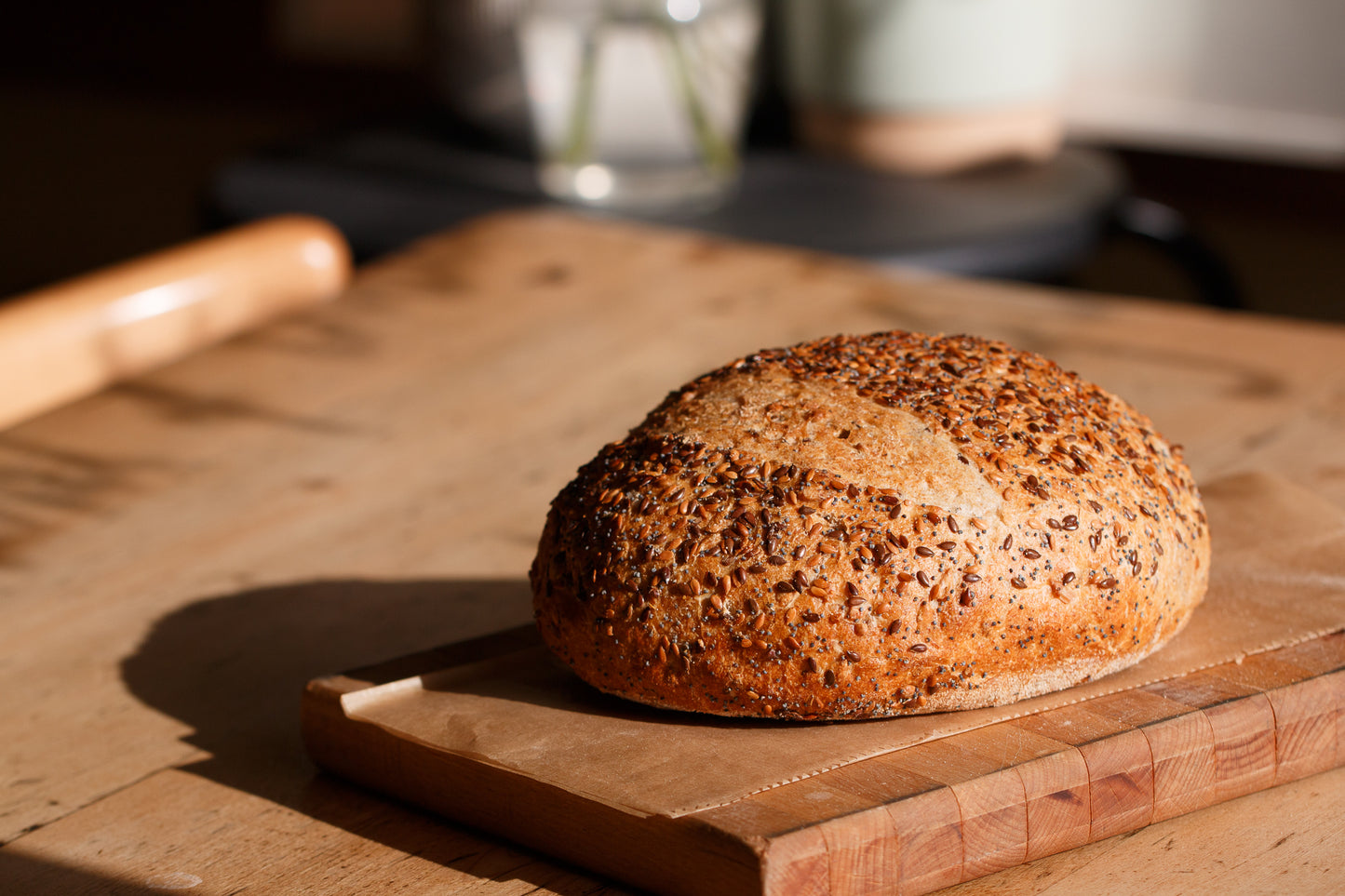 Seeded Sourdough loaf